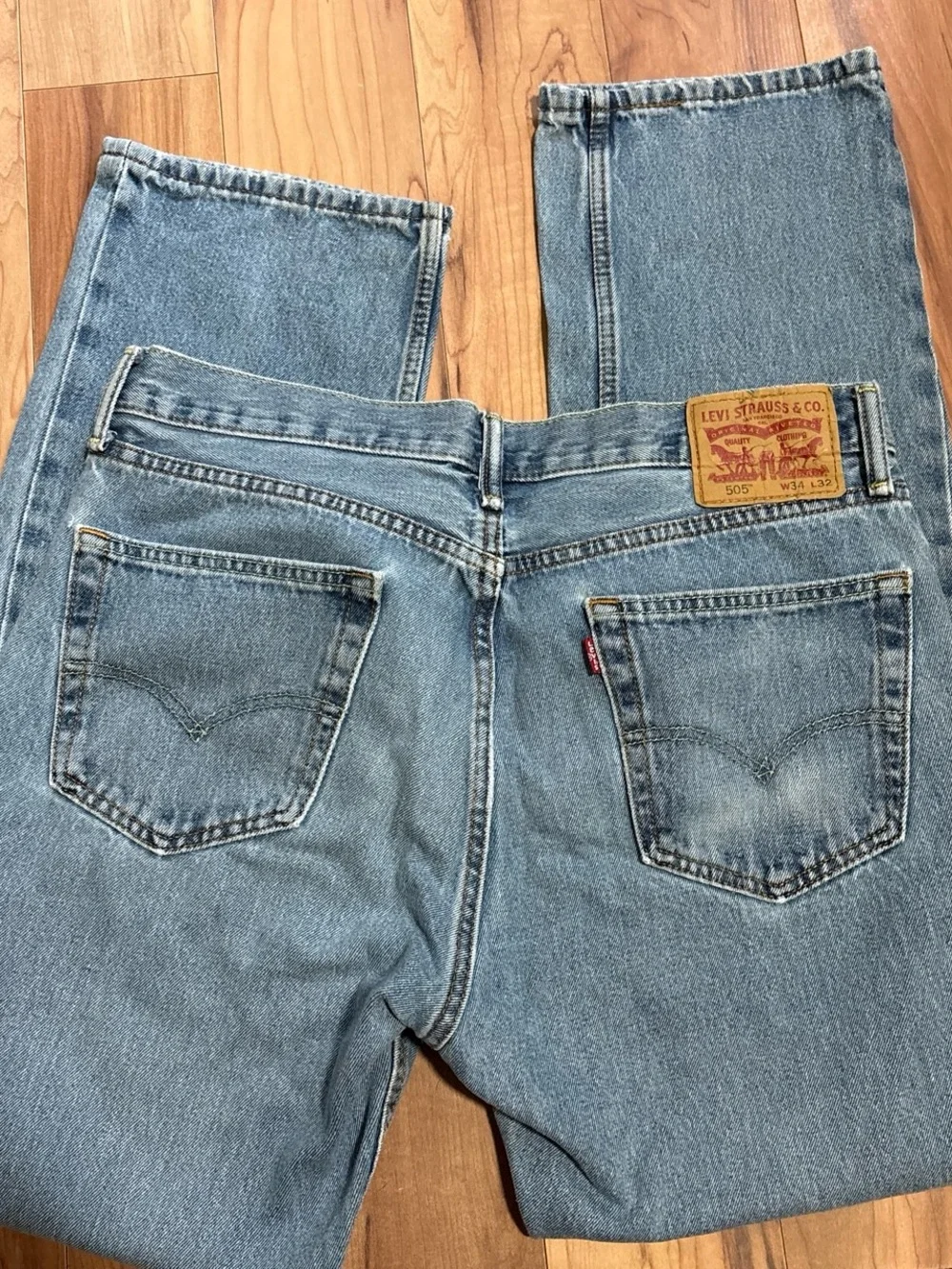 Levi's 505 Classic Light Wash Jeans